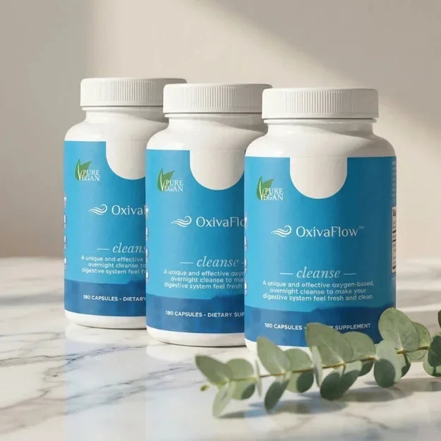 OxivaFlow food supplement – three bottles bundle